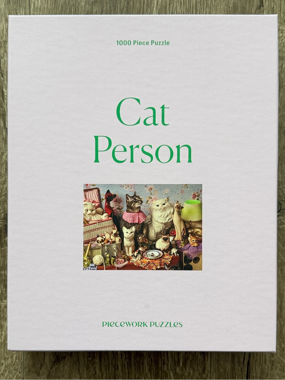 Piecework Puzzles “Cat Person”